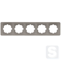 Рамка на 5 постів гориз\верт. монтаж Arvia Electric Lavin Мідь (21 28 4000 025)